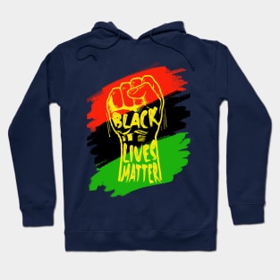 Black lives matter Juneteenth celebration fist Hoodie